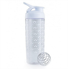 Blender Bottle SportMixer Sleek Clamshell Pattern Шейкер, 828 мл