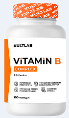 Kultlab Vitamin B complex, 100 капc