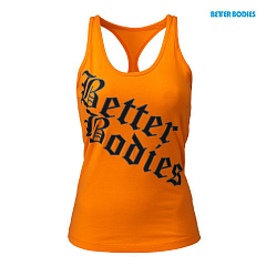 Better bodies 110687-240 Спортивная майка Printed T-Back, Bright orange