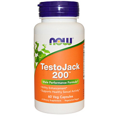 NOW Testo Jack 200, 60 капс