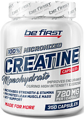 Be First Creatine Monohydrate Capsules, 350 капс