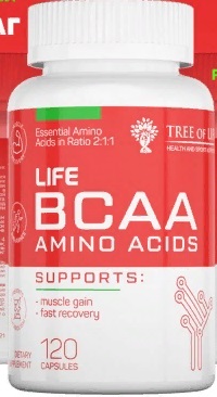 Tree of Life BCAA Amino Acids, 120 капс
