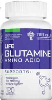 Tree of Life Glutamine, 120 капс