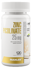 Maxler Zinc Picolinate 25 мг, 120 капс