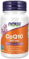 NOW CoQ10 100 мг, 30 капс