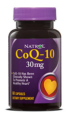 Natrol Co Q-10 30 мг, 60 капс