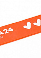 Atletika24 Mini Bands Оранжевая петля 17 кг