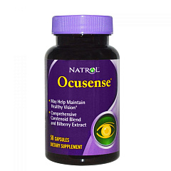 Natrol OcuSense with Lutein, 50 капс