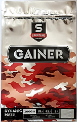 Sportline Nutrition Gainer Dynamic Mass, 1000 гр