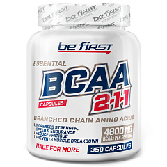 Be First BCAA Capsules, 350 капс