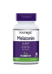 Natrol Melatonin 5 mg, 90 таб