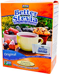 NOW Better Stevia, 45 саше