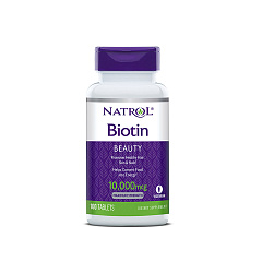 Natrol Biotin 10 000 mcg, 100 таб