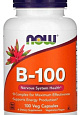 NOW Vitamin B-Complex 100 мг, 100 капс