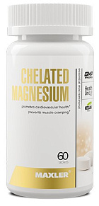 Maxler Chelated Magnesium, 60 таб