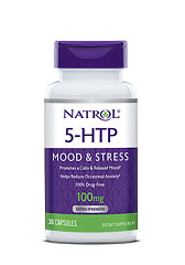 Natrol 5-HTP 100 мг, 30 капс