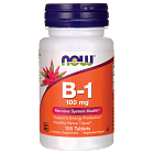 NOW Vitamin B-1 100 мг, 100 таб