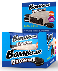 Bombbar Brownie Печенье глазированное, 50 гр