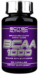 Scitec Nutrition BCAA 1000, 100 капс