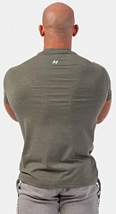 Nebbia 293 Vertical Logo NEBBIA T-shirt, хаки