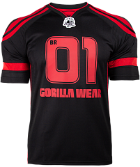 Gorilla Wear GW-90508/BK-RD Футболка "Big Ramy"