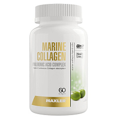 Maxler Marine Collagen + Hyaluronic Acid Complex, 60 капс