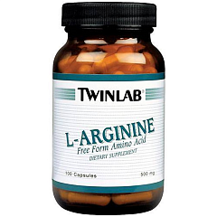 Twinlab L-Arginine, 100 капс