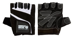 Gorilla Wear Перчатки женские "Fitness" GW-99802/BK-WH, чёрный - белый