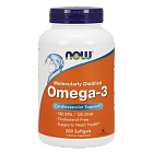 NOW Omega 3 1000 мг, 200 капc