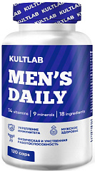 Kultlab Men's Daily, 120 капc