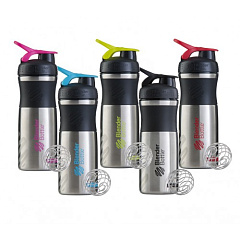 Blender Bottle SportMixer Stainless Шейкер из нержавеющей стали, 828 мл