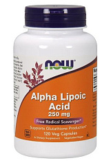 NOW Alpha Lipoic Acid 250 mg, 120 капс