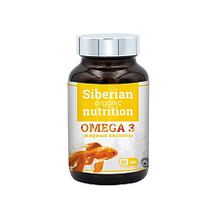 Siberian Organic Nutrition Omega-3, 60 капс