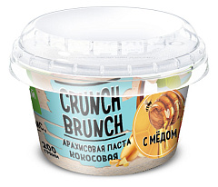 Crunch-Brunch Арахисовая паста Кокосовая с мёдом, 200 гр