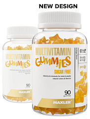 Maxler Multivitamin Gummies Sugar Free, 90 пастилок