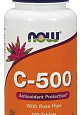 NOW Vitamin C-500 RH, 100 таб