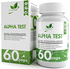 NaturalSupp Alpha test, 60 капс