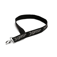 Gasp 230114-999 Canvas keyband, Black Ремень для ключей, черный