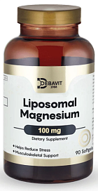 Debavit Liposomal Magnesium Softgels, 90 капс
