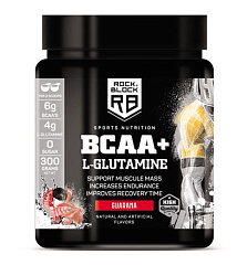 Rock Block BCAA + Glutamine, 300 гр