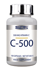 Scitec Nutrition С-500, 100 капс