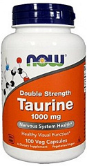 NOW Taurine 1000 mg, 100 капс