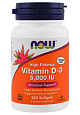 NOW Vitamin D3-5000 IU, 240 капc