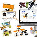 Kultlab Diet неглазированный батончик , 40 г.