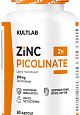 Kultlab Zinc Picolinate, 60 капc