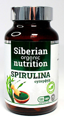 Siberian Organic Nutrition Spirulina, 100 капс
