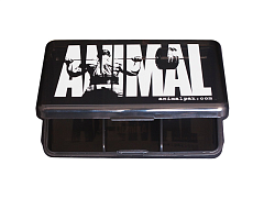 Universal Nutrition Animal Energy Iconic Black Pill Case Контейнер для таблеток