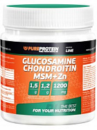 PureProtein Glucosamine Chondroitin MSM + Zn, 100 гр