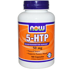 NOW 5-HTP 50 mg, 90 капс