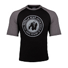 Gorilla Wear GW-90520\BK-HG Футболка "Texas", чёрная - серая